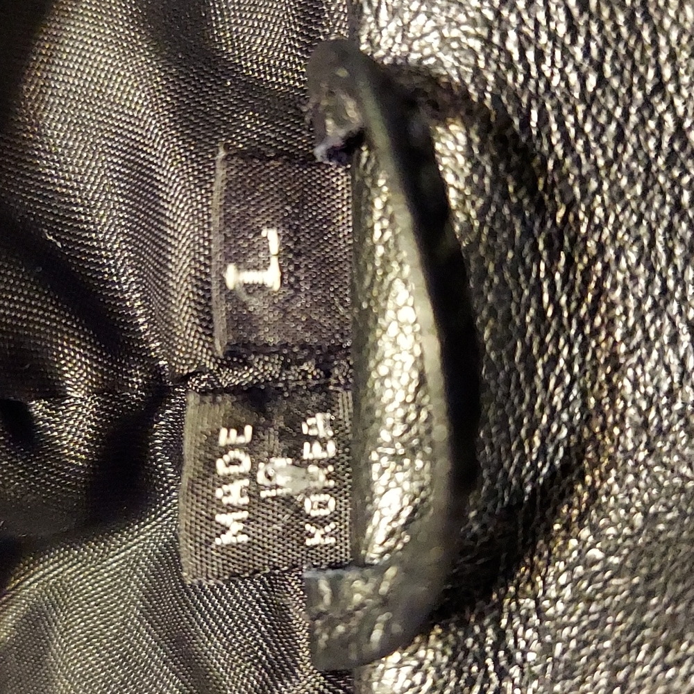 Leather Genuine Black  Jacket  GREE BELL - Picture 10 of 11